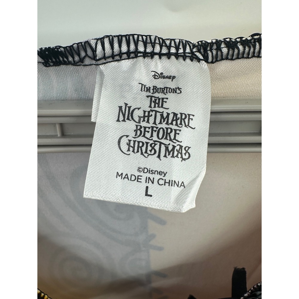 Disney Spirit Nightmare Before Christmas Sally Costume Dress Wig Adult L 12-14 - Picture 9 of 11
